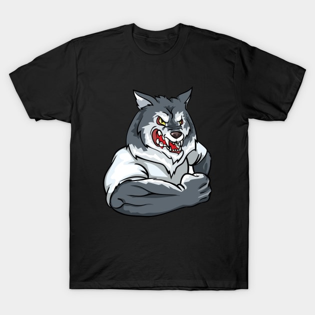 Wolf T-Shirt by Teedell